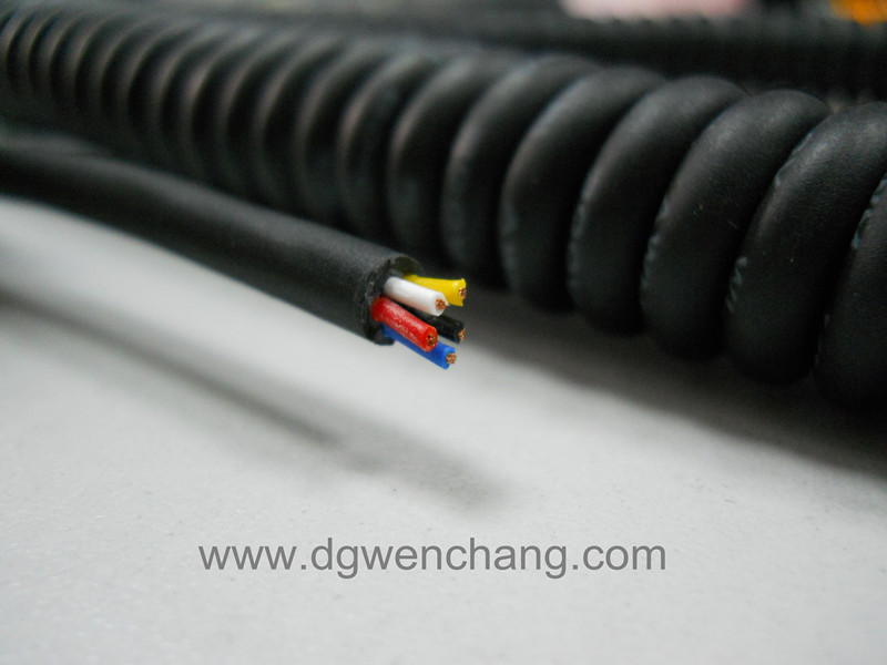 UL21327 PUR spring cords